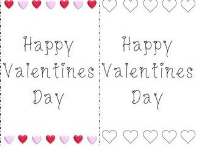 4 Printable Valentines Working day Playing cards image about Printable Valentine Card for Teacher identified as 4 Printable Valentines Working day Playing cards